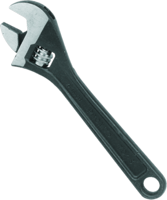 Wright Tool 9642 1-1/4-Inch to 3-Inch Black Adjustable Pin Spanner