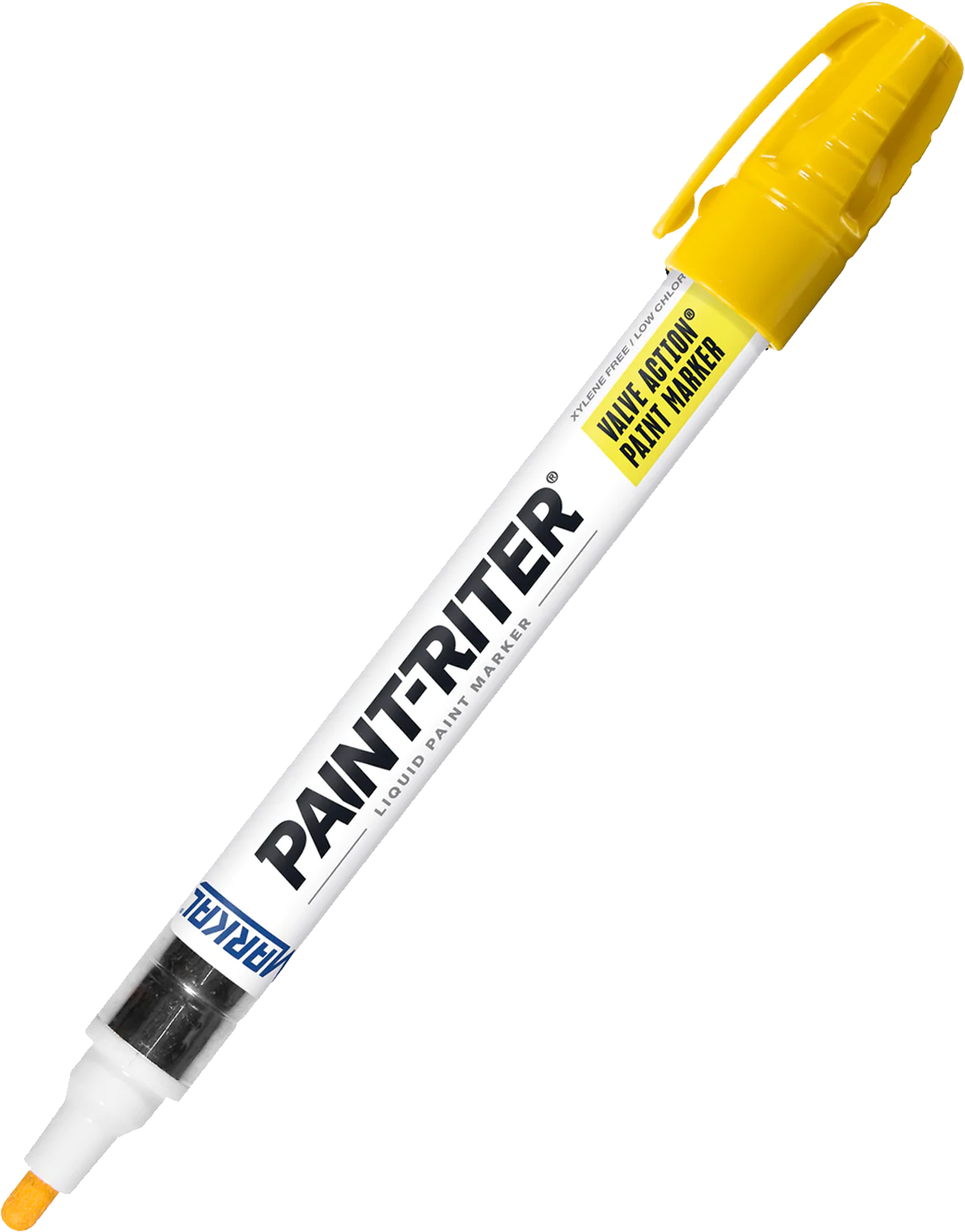 Markal 96832 Paint-Riter Valve Action Paint Marker with 1/8 Bullet Tip,  Aluminum (12 Markers)