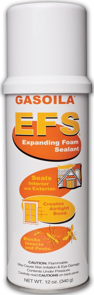 Gasoila EF12 EFS Expanding Foam Sealant 12 oz Aerosol
