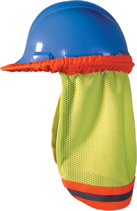 Occunomix 971-HVY Hard Hat Neck Shade Yellow High Visibility 